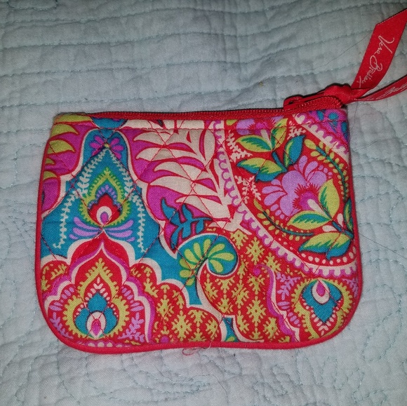 Vera Bradley 3 piece set Tote, wallet, coin purse - Picture 2 of 7